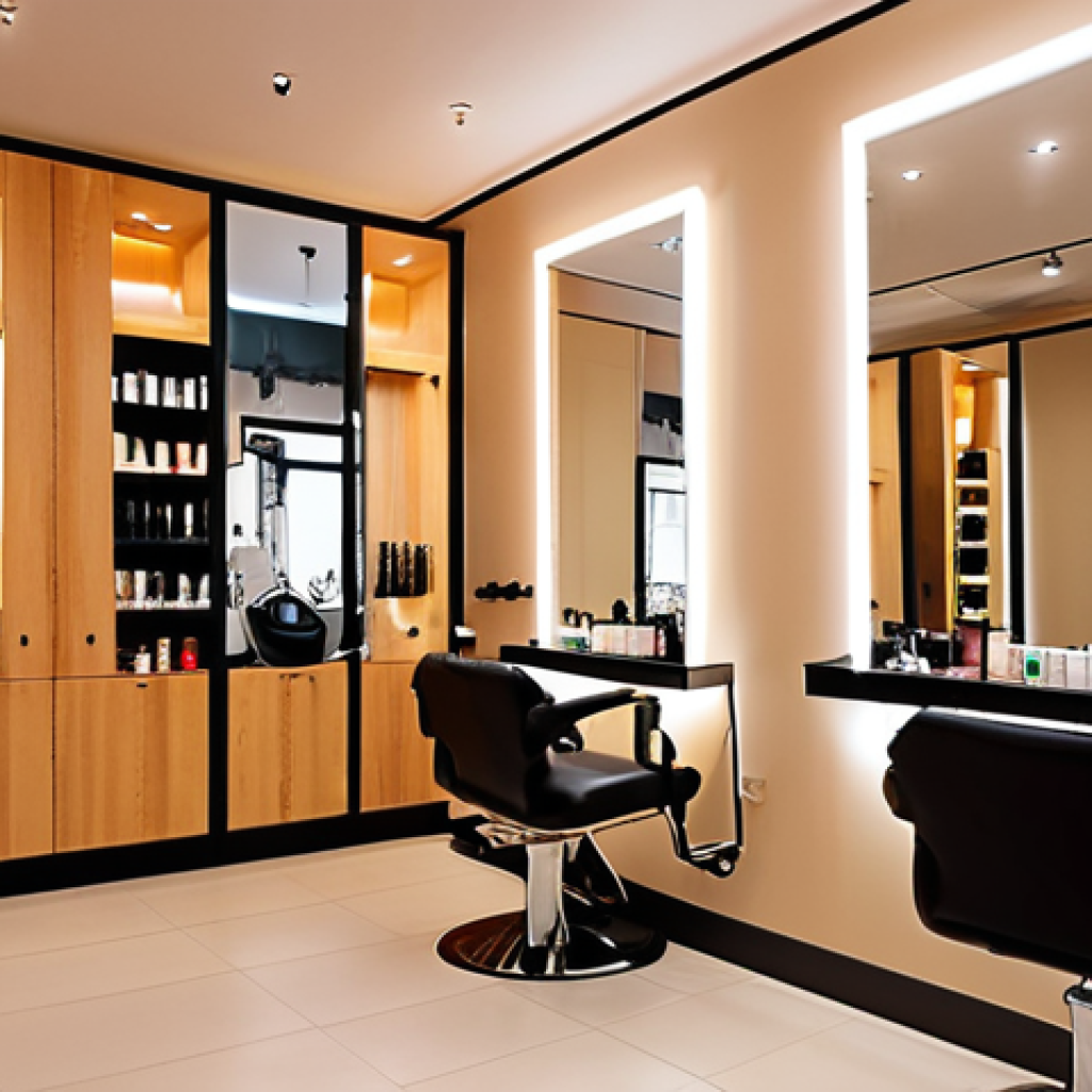 **

*   Prompt: "Interior of a modern, brightly lit hair salon in Milan, Italy. Focus on a stylist expertly cutting a client's hair. Showcase high-end equipment and stylish decor. Include subtle product placement of professional hair care brands. Warm, inviting atmosphere. Capture the essence of Italian style and beauty. AdSense friendly."

**