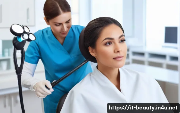 미용사 자격증 취득 필수 서적 - **Prompt 1: The Science of Hair Health and Analysis**
    "A highly professional and attentive trich...