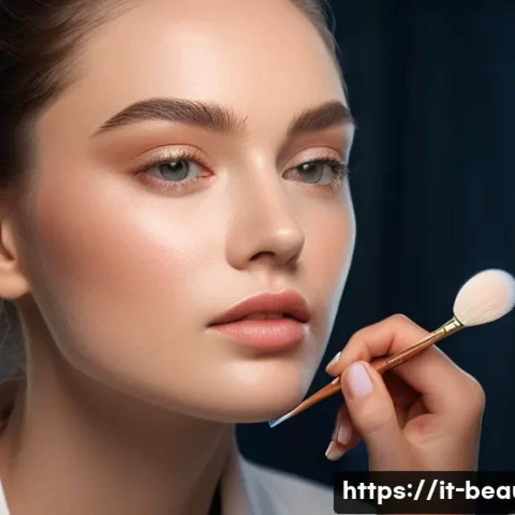 메이크업 아티스트 실무 사례 - **Prompt 1: Crisis Management during a Fashion Shoot**
A highly skilled female makeup artist, wi...